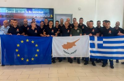 First foreign firefighting team hosted by Cyprus under the scheme will train with local services and familiarise itself with forests and fire infrastructure. Photo credit: 
