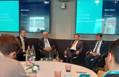 File photo of Cyprus banking reps in Brussels earlier this year.