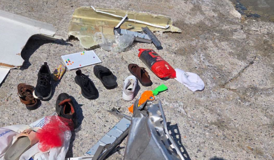 Pieces of sunken Kyrenia catamaran wash ashore as wreck is found