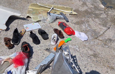 Pieces of sunken Kyrenia catamaran wash ashore as wreck is found