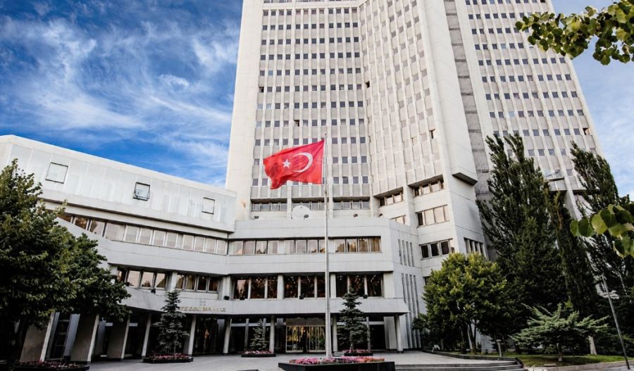 Foreign ministry repeats its position on the 1974 invasion and accuses EU institutions of taking sides. Photo credit: www.mfa.gov.tr