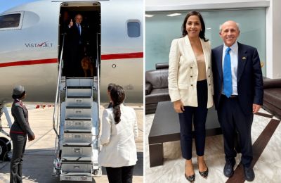The veteran pilot and philanthropist brings a varied career in business, politics and professional sports to his new diplomatic post on the island. Photo credit: @USEmbassyCyprus Facebook