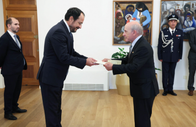 John Breslow officially begins duties as US ambassador to Cyprus