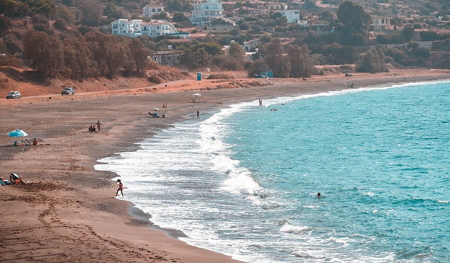 File photo of Pachyammos Beach, one of the locations mentioned in the report