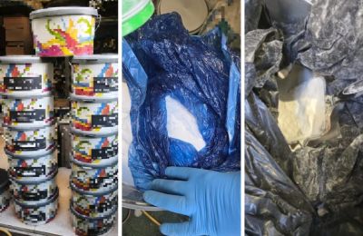 Two couples detained after police seize more than 126kg of ketamine along with cocaine, MDMA and mephedrone in Limassol. Photo credit: @cypolice Facebook