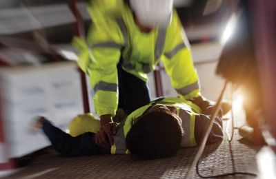 Two days later, a 48-year-old worker suffered a brain haemorrhage after falling two metres at a Nicosia building site. Photo credit: zehllaw.com