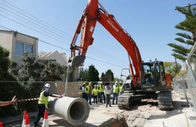 New wastewater treatment plant and pumping stations included in major expansion. Photo credit: eoalemesos.org.cy