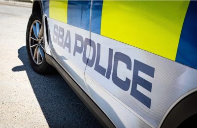 Popular beaches including Lady’s Mile and Curium saw increased police activity as visitor numbers topped 700,000. File photo SBA Police Facebook