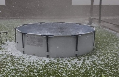 Temperatures stay cool and slightly below average as unsettled weather lingers straight through Monday. Photo credit: Christos Lazarou/Weather Enthusiasts Cyprus Facebook