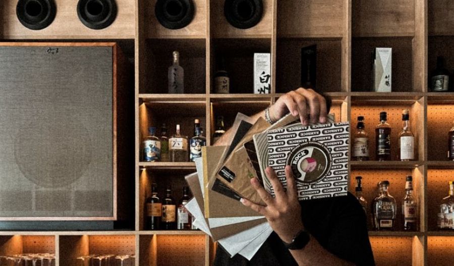 Good coffee, cold drinks and a little vinyl therapy