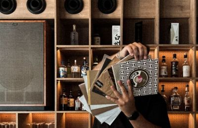 Good coffee, cold drinks and a little vinyl therapy