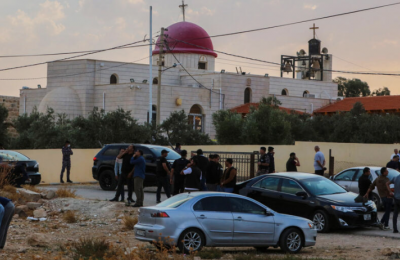 Photo France 24: Orthodox Church in Karak, Jordan.