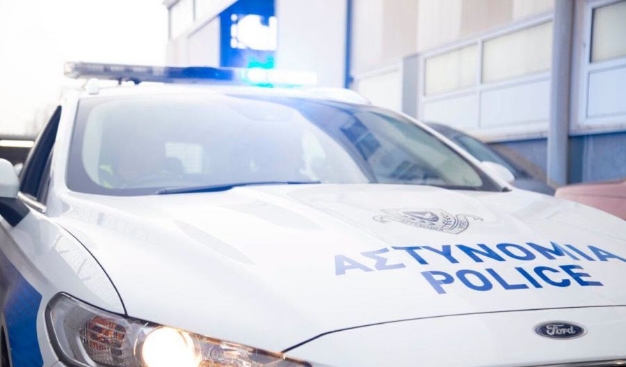 Paphos police investigate suspected property damage and search for two suspects. Photo credit: @cypolice Facebook