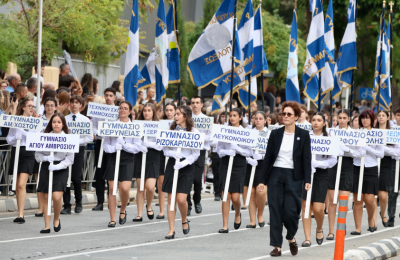 Cyprus marches in remembrance on Oxi Day (images)