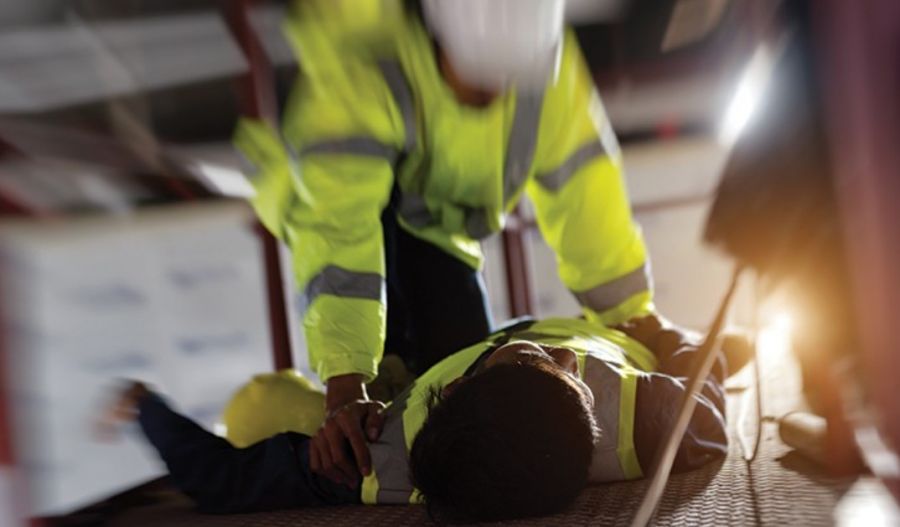 Working at height remains the leading cause of workplace injuries, Labour Inspection Department says. File photo zehllaw.com