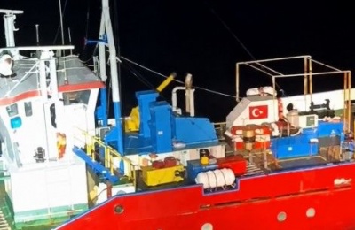 Survivors brought safely to Limassol after being evacuated onto a passing commercial vessel.
